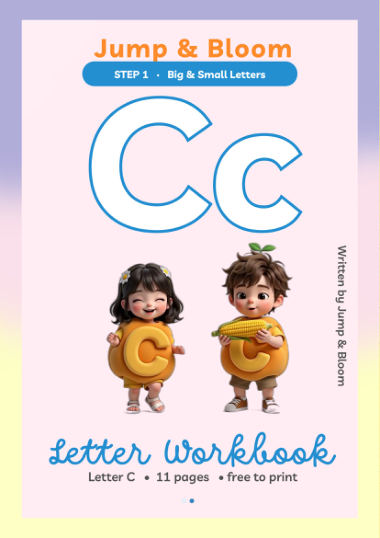 Letter C workbook cover